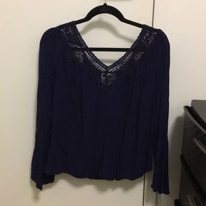 Blue Charlotte Russe blouse